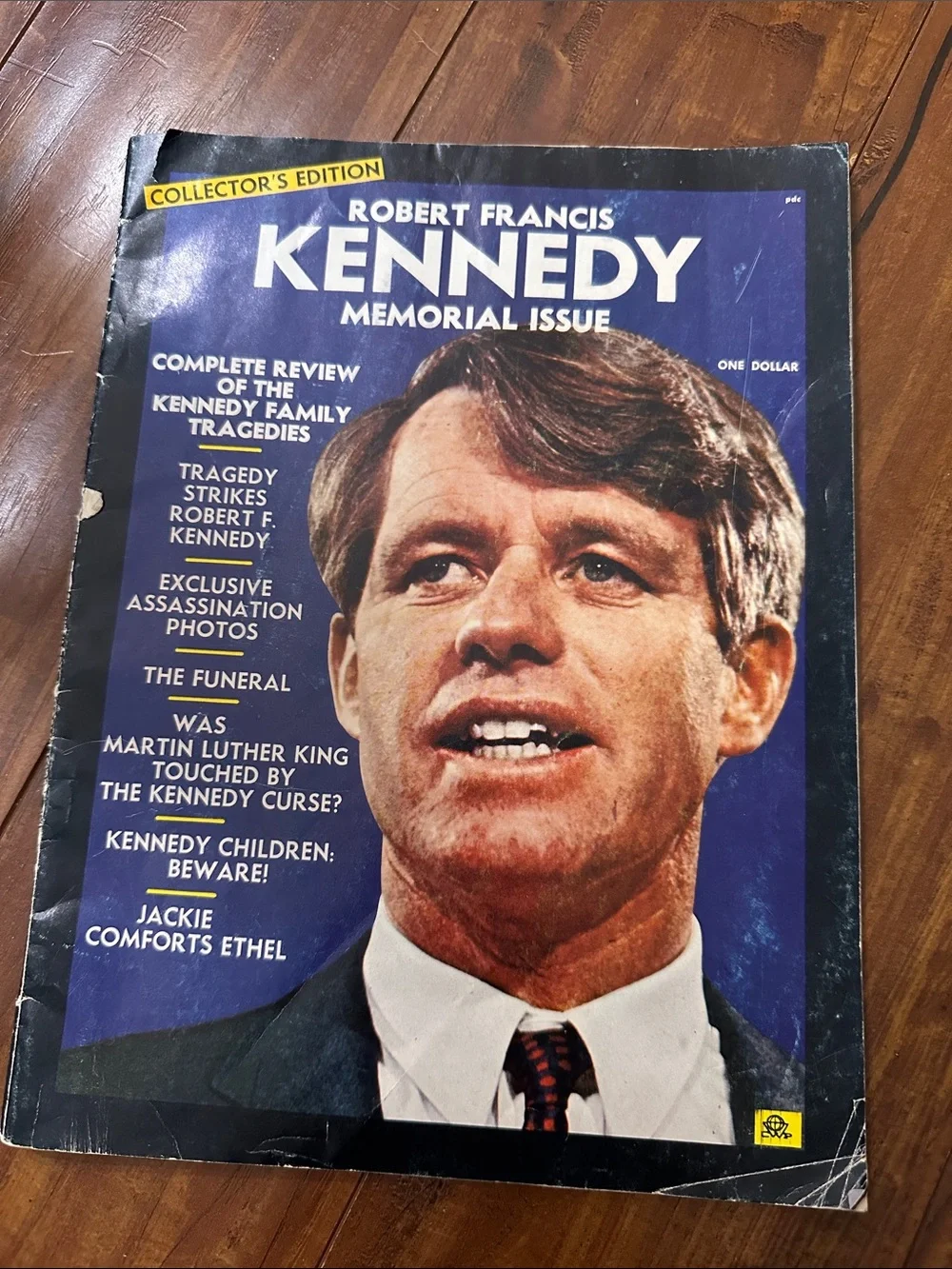 1968 Robert Francis Kennedy Memorial Issue Collector Magazine RFK JFK